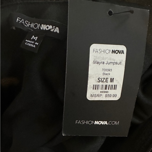 Fashion Nova Mayra Jumpsuit NWT - Picture 14 of 15